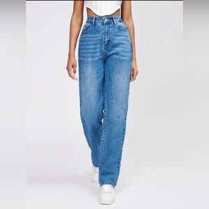 Tall High Waist Straight Jean